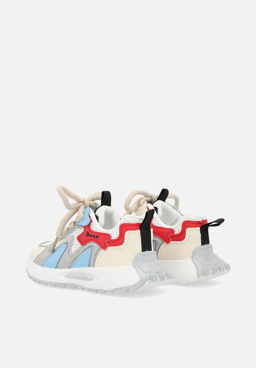 Pop Candy - Colour block lace up sneakers - multi 