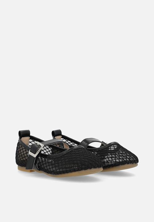 Pop Candy - Mesh pumps -black