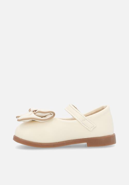 Pop Candy - Bow décor ballet pumps - beige