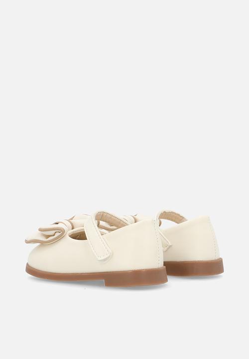 Pop Candy - Bow décor ballet pumps - beige