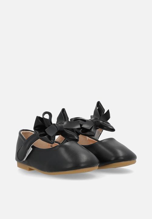 Pop Candy - Bow décor pumps - black