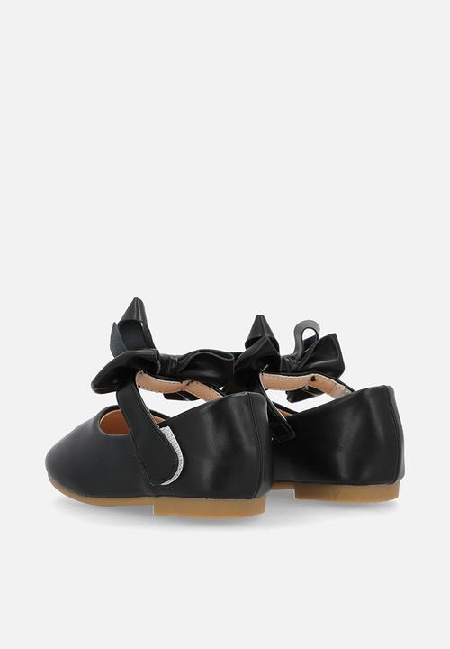 Pop Candy - Bow décor pumps - black