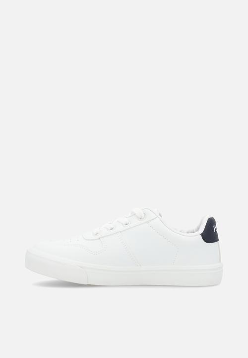 POLO - Classic leather sneaker - white