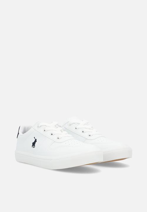 POLO - Classic leather sneaker - white