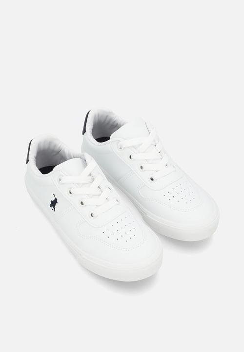 POLO - Classic leather sneaker - white
