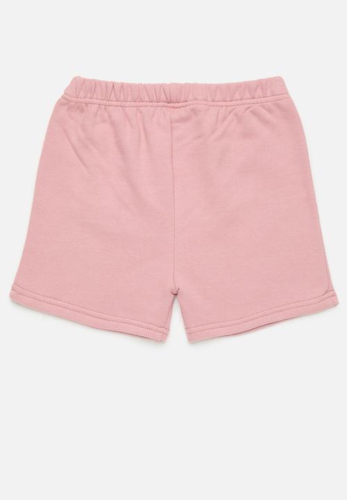 Pop Candy - 2 pack shorts - grey/dusty pink