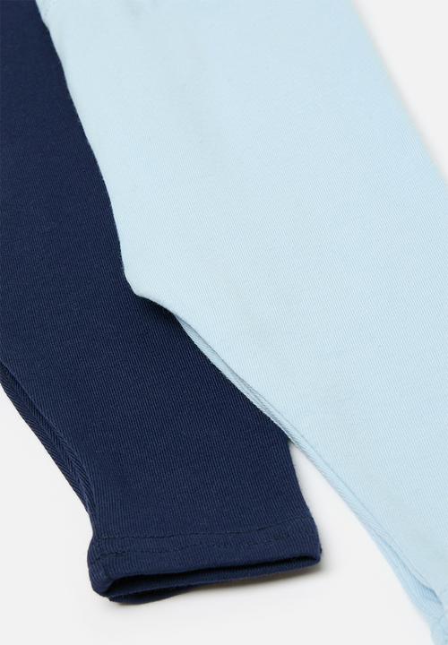 Pop Candy - 2 pack leggings - sky blue/navy