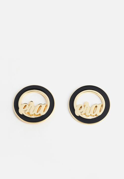 ERA by DJ Zinhle - Diva Earrings - gold & black