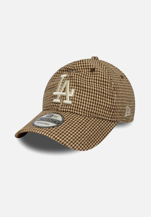 New Era - Houndstooth 9Twenty® Los Angeles Dodgers Dau - Tan