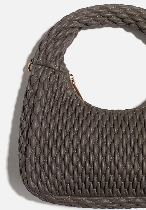 H&M - Quilted crossbody bag - greige