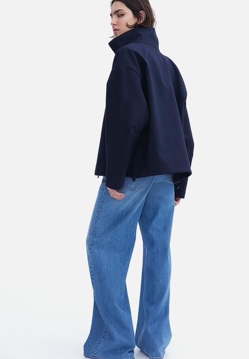 H&M - Twill jacket - navy blue
