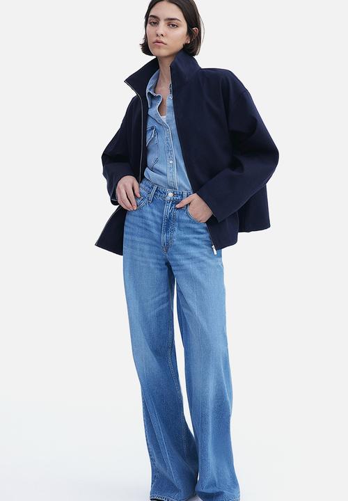 H&M - Twill jacket - navy blue