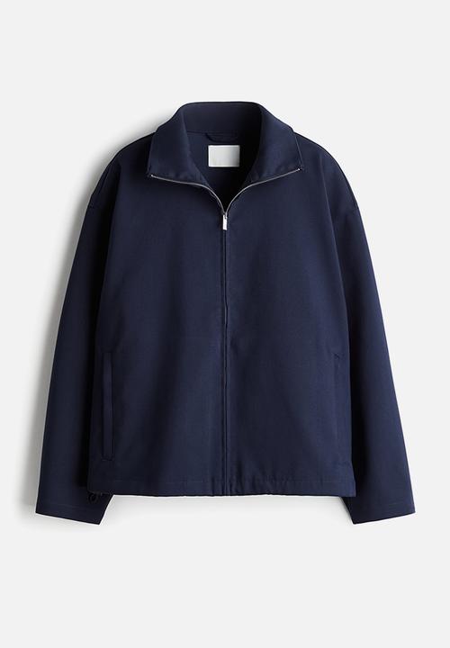 H&M - Twill jacket - navy blue