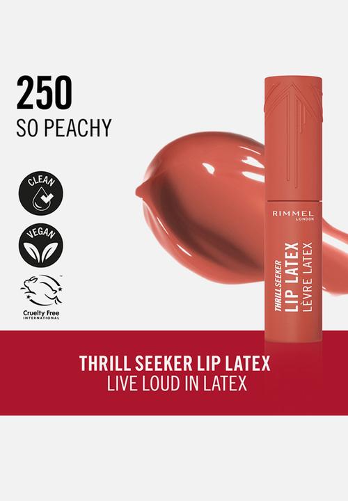 Rimmel - Thrill Seeker Lip Latex - So Peachy