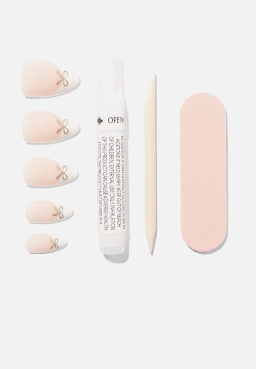 Rubi - Press On Nails - Frenchy Bow