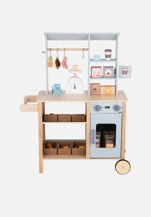 Greenbean Learning - TookyToy Pretend & Play Wooden Grocery Store - multi