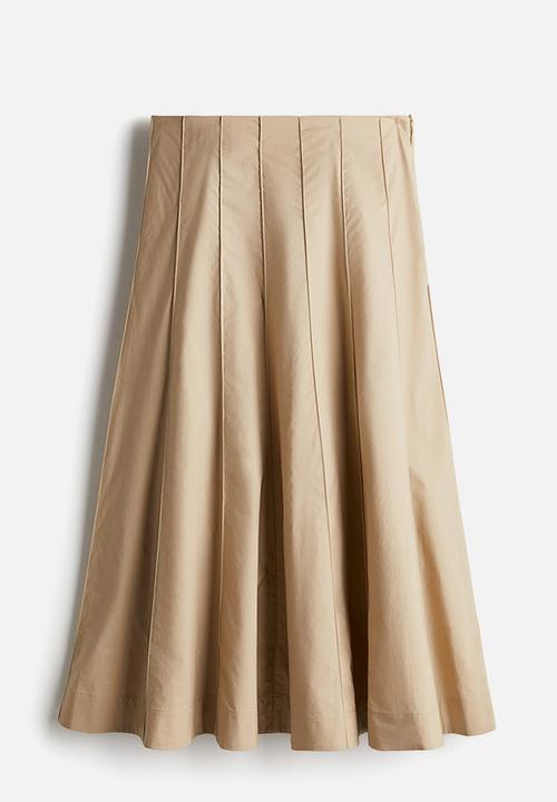 H&M - Circular skirt - beige