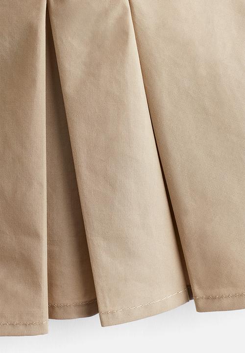 H&M - Pleated strappy top - beige