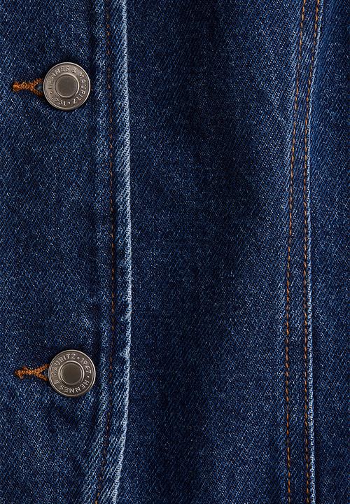 H&M - Denim waistcoat - denim blue
