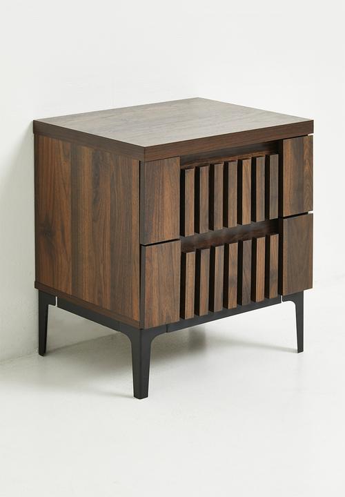 Sixth Floor - Giselle Bedside Table - Walnut