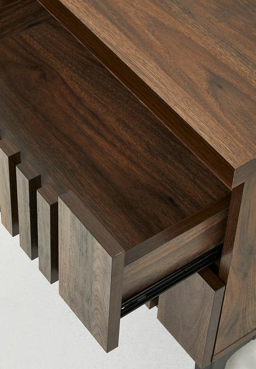 Sixth Floor - Giselle Bedside Table - Walnut