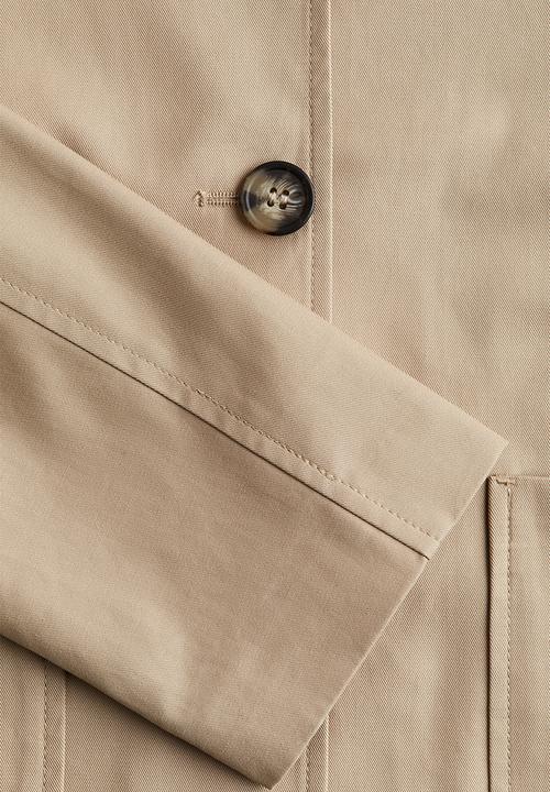 H&M - Collared twill jacket - beige