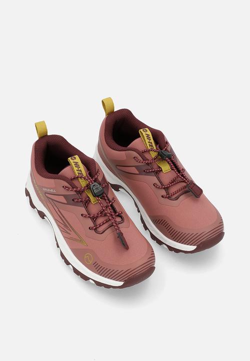 Hi-Tec - Monarch junior - dark coral/burgundy