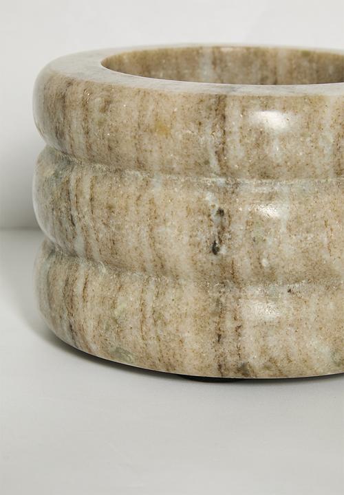 Sixth Floor - Cann marble wine coaster - Natural