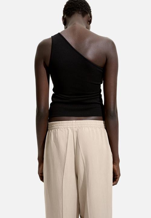 H&M - Pull-on twill trousers - beige