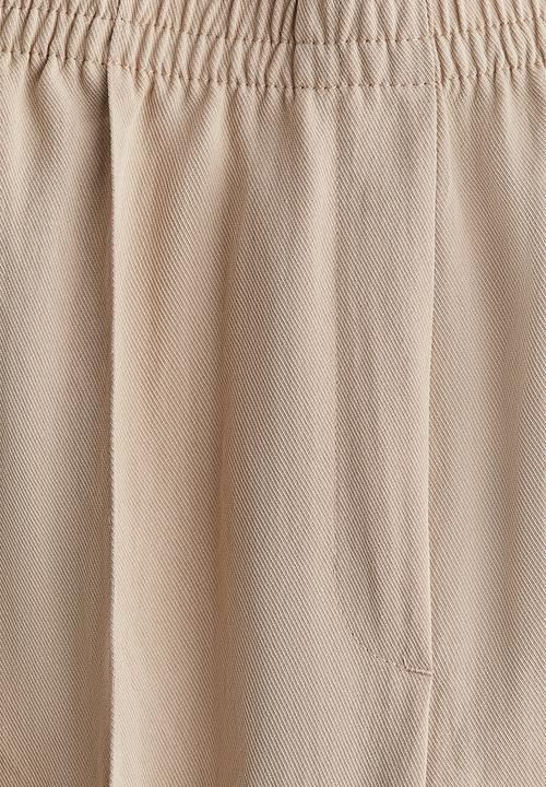 H&M - Pull-on twill trousers - beige