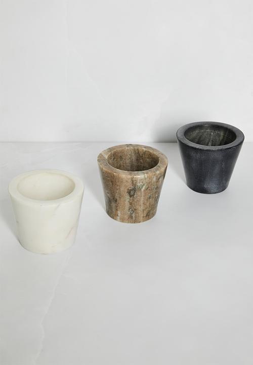 Sixth Floor - Marble mini bowls set of 3 - Multi