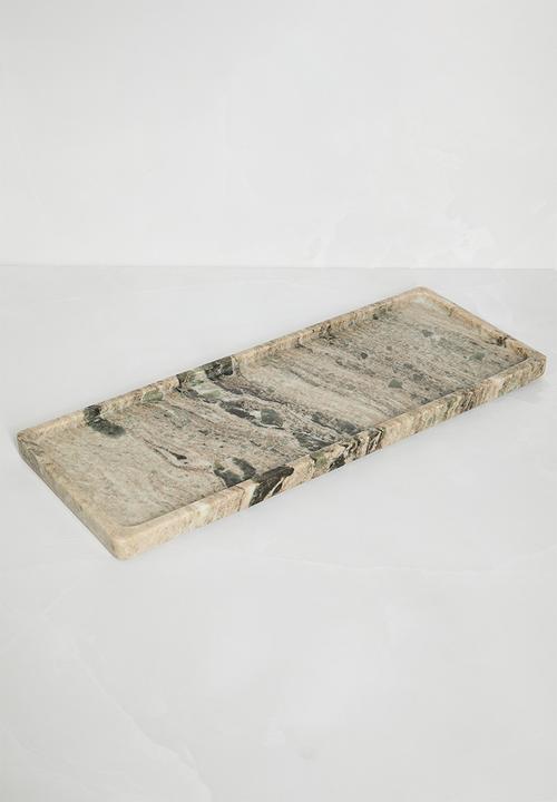 Sixth Floor - Marble Rectangle Tray - Natural