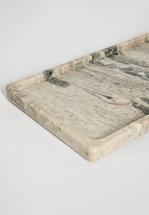 Sixth Floor - Marble Rectangle Tray - Natural