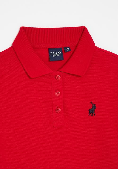 POLO - Core girls nina ss golfer - red