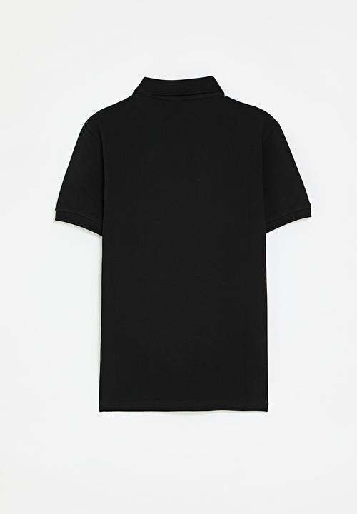 POLO - Core boys austin ss golfer - black