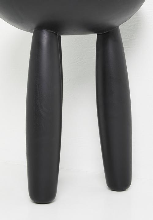 Sixth Floor - Toto Wooden Side Table - Black