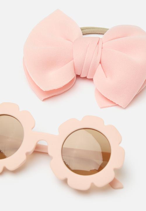 Pop Candy - Headband & sunglasses set - pink
