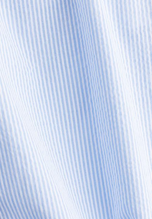 H&M - Seersucker drawstring trousers - light blue/striped 