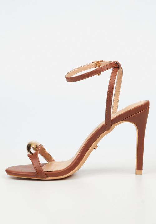 Miss Black - Jazz 35 heel - brown