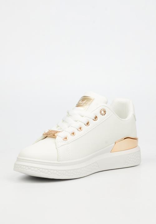 Miss Black - Lezan 2 low top sneaker - white