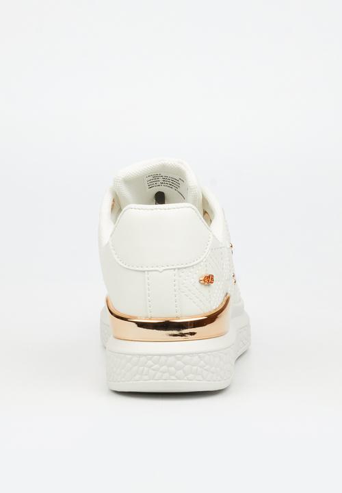 Miss Black - Lezan 2 low top sneaker - white