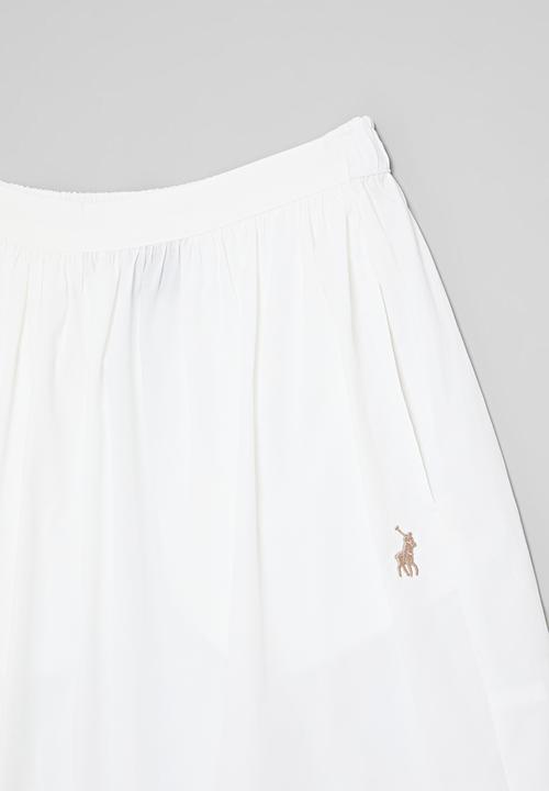 POLO - Girls brenda pull on skirt - white