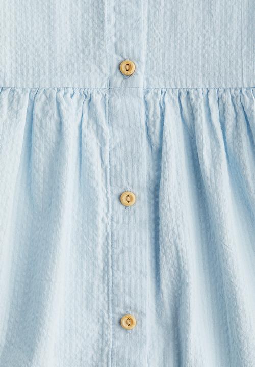 H&M - Cotton dress - light blue