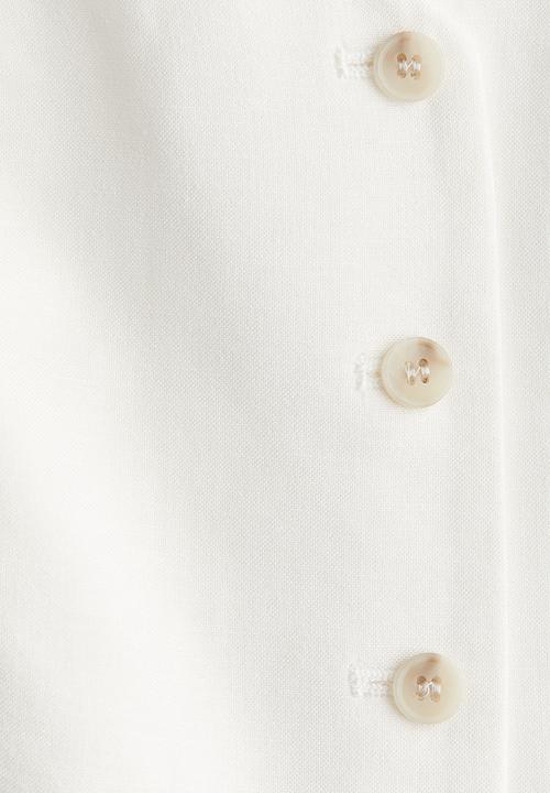 H&M - Tailored suit waistcoat - white