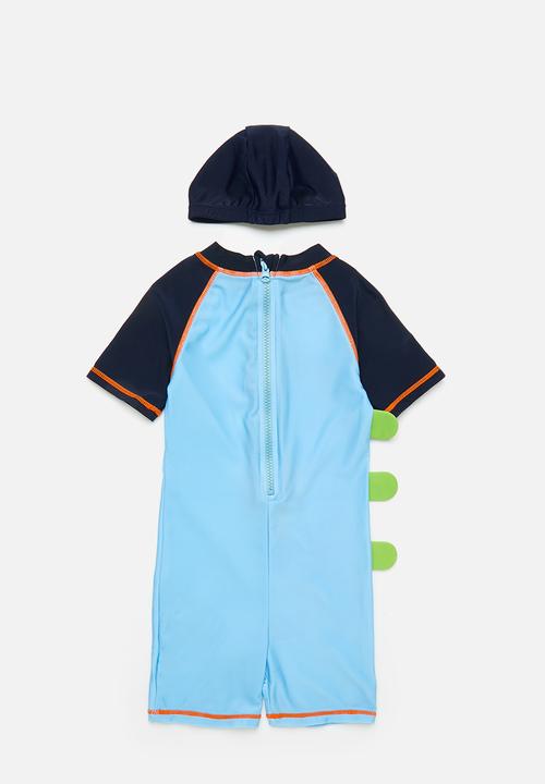 Pop Candy - 2 Piece swim set - light & dark blue
