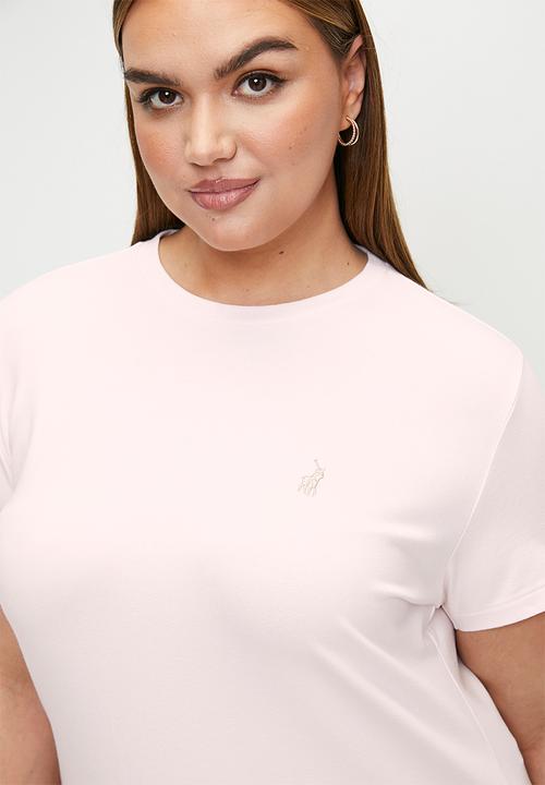 POLO - Plus wmn allie short sleeve T-shirt - blush