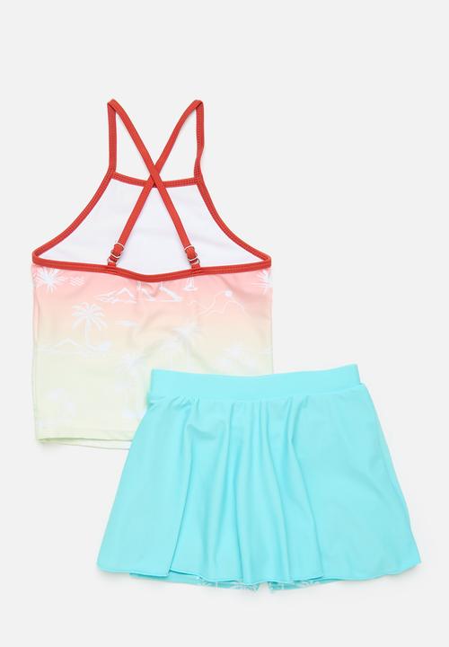 Pop Candy - Ombre 2 piece swimset - multi