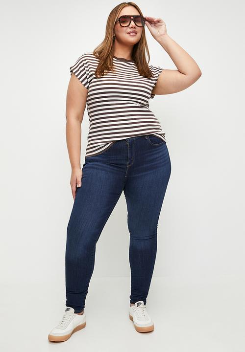 Levi’s® - Curvy High-Rise Super Skinny Jeans - Chelsea Carbon Glow