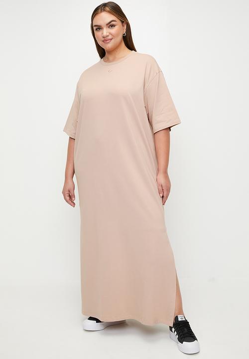chinese dress ladies Adidas Women's Always Original Tee Dress, Almost Pink, Plus Size – Fanletic