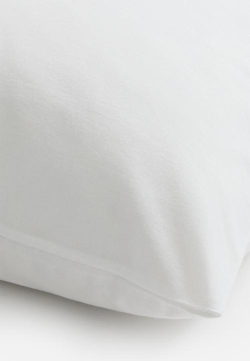H&M - Cotton pillowcase - white